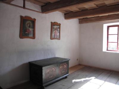 Pomieszczenie, w którym mieszkał młynarz i jego rodzina