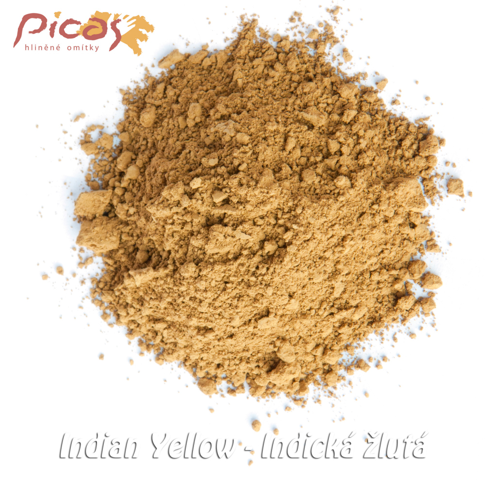 Pigment indická žlutá - vzorek