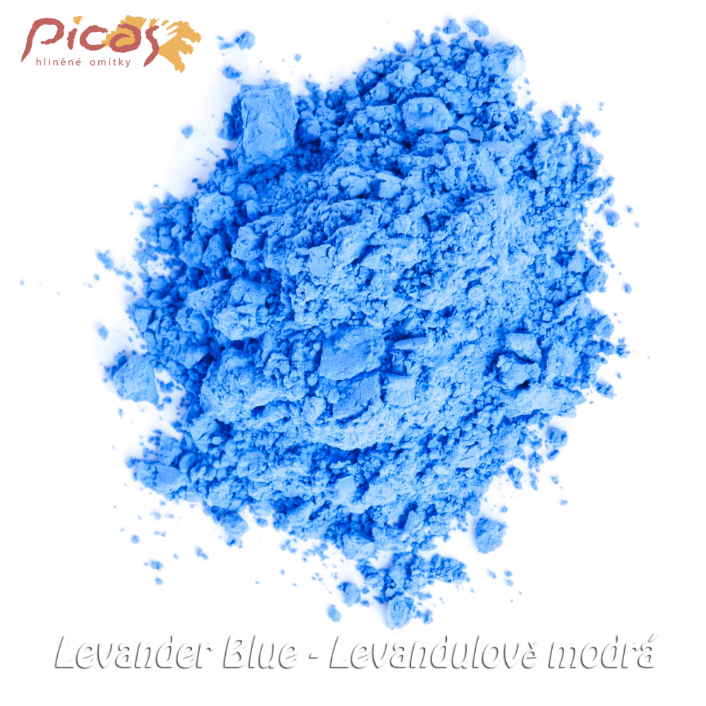 Pigment levandulově modrá - vzorek