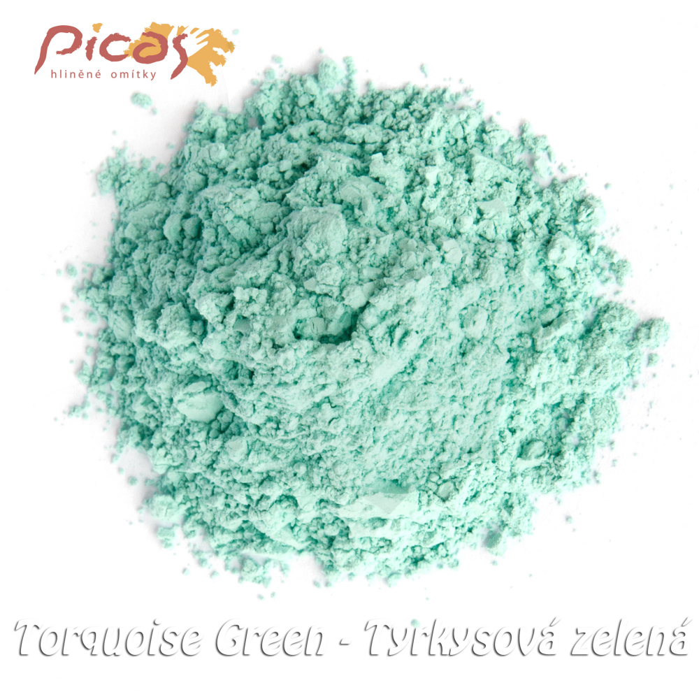 Pigment tyrkysově zelená 500g