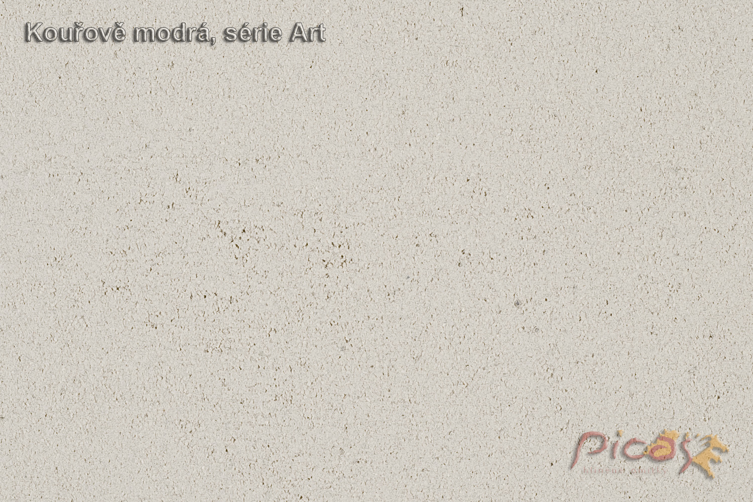 PICAS ART kouřově modrá - vzorek