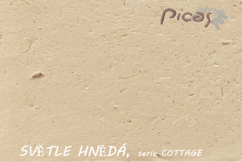 PICAS COTTAGE světle hnědá - vzorek