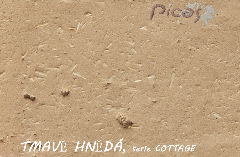 PICAS COTTAGE hnědá - vzorek