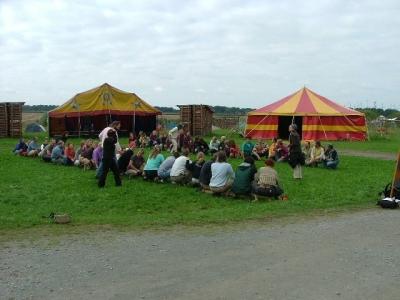 Pravidelné ranní rozcvičky před začátkem semináře