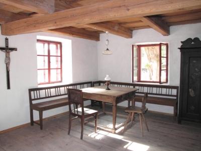 Pomieszczenie, w którym mieszkał młynarz i jego rodzina